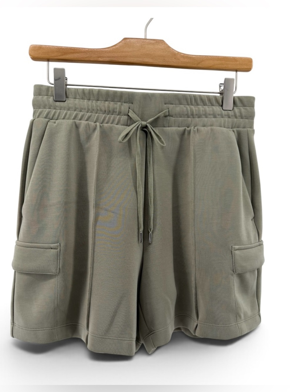 Calia High-Rise Women's Shorts in Olive Size S